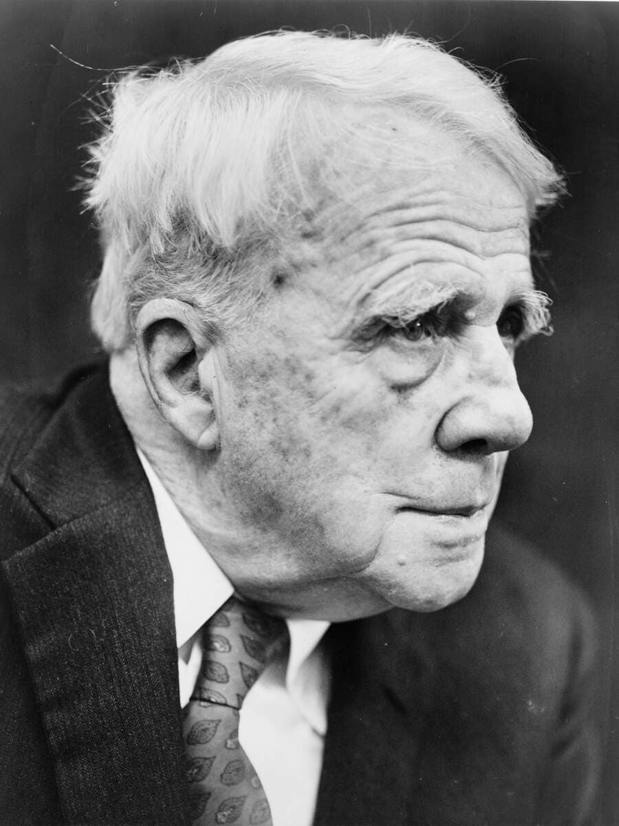 Robert Frost - Inspirational Quote Author