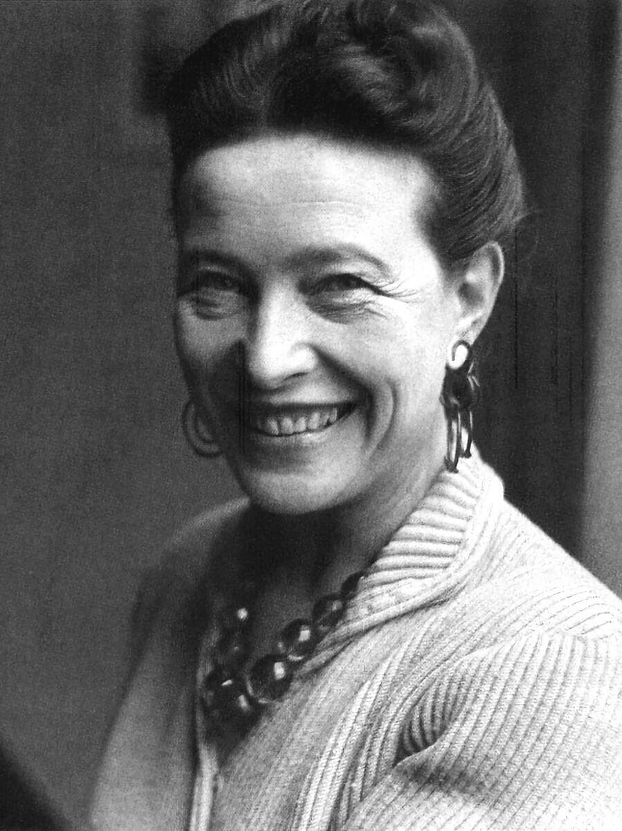 Simone de Beauvoir - Inspirational Quote Author